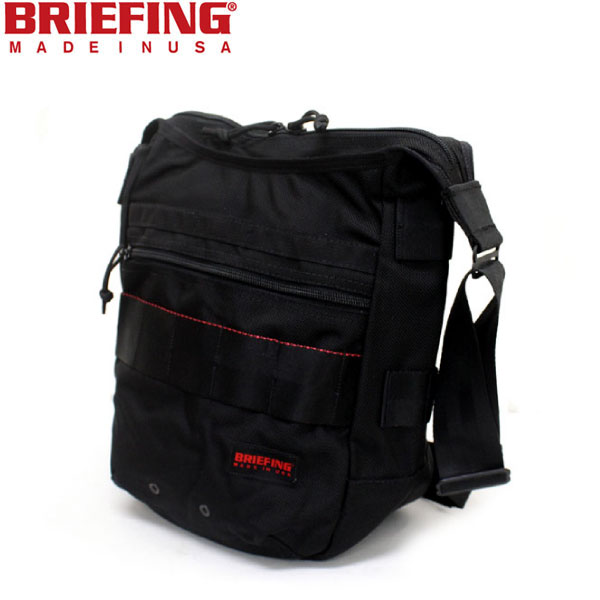 正規取扱店 BRIEFING(ブリーフィング) BRF032219 DAY TRIPPER SHOULDER BAG(デイトリッパーショルダーバッグ) BLACK BR012