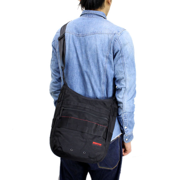正規取扱店 BRIEFING(ブリーフィング) BRF032219 DAY TRIPPER SHOULDER BAG(デイトリッパーショルダーバッグ) BLACK BR012