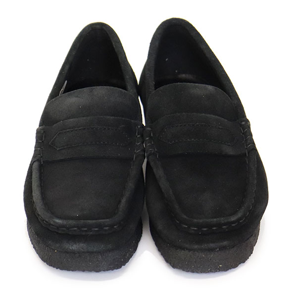 未使用級　Clarks　クラークス　27.5　ワラビー ローファー　黒 未使用級 Clarks クラークス 27.5 ワラビー ローファー 黒 靴