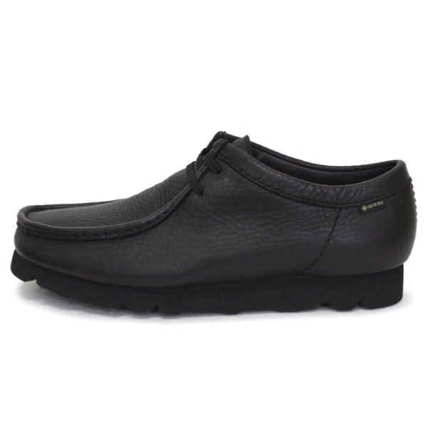 CLARKS ワラビー ゴアテックス BLACK 27cm WallabeeGTX / メンズ ワラビーゴアテックス（ブラックレザー