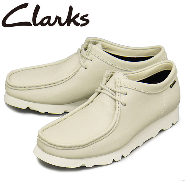 シリアスホワイトCLARKS Originals WALLABY GTX シリアスホワイト