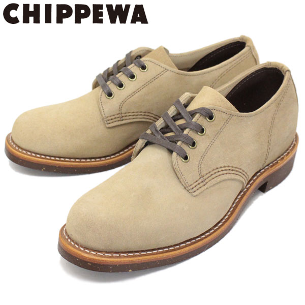 チペワ chippewa モックトゥ スウェード 飴色ビブラム9e 曜日割引対象