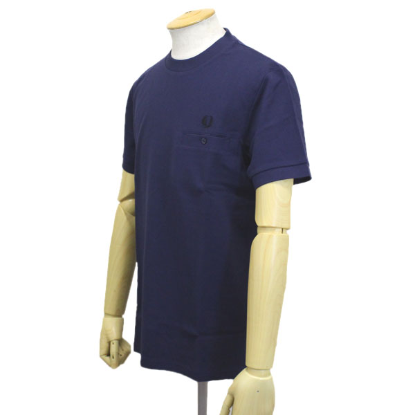 正規取扱店 FRED PERRY (フレッドペリー) M8531 POCKET DETAIL PIQUE T