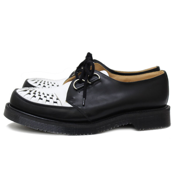 正規取扱 George Cox(ジョージコックス) 3588 AIR SOLE エアーソール 12030 D-RING GIBSON ギブソン ブラックレザーxホワイトレザー