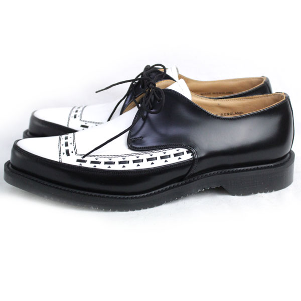 正規取扱店 George Cox(ジョージコックス) 3705(4065) AIR SOLE エアーソール GIBSON ギブソン BLACK x WHITE ブラック x ホワイト