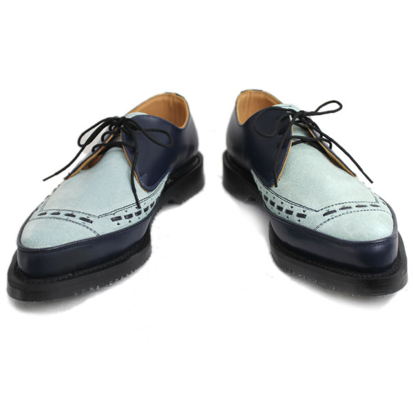 正規取扱店 George Cox(ジョージコックス) 3705(4065) AIR SOLE エアーソール GIBSON ギブソン NAVY x ICE BLUE ネイビー x アイスブルー