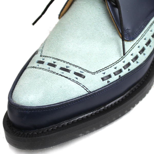 正規取扱店 George Cox(ジョージコックス) 3705(4065) AIR SOLE エアーソール GIBSON ギブソン NAVY x ICE BLUE ネイビー x アイスブルー