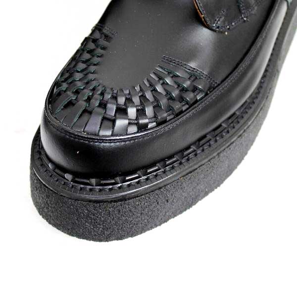 正規取扱 George Cox(ジョージコックス) 13327 VI Sole CHUKKA チャッカ Black Leather ブラックレザー