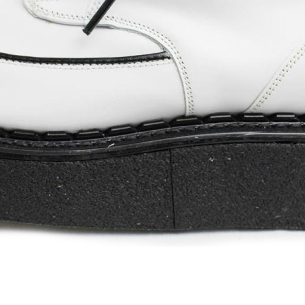 正規取扱 George Cox(ジョージコックス) 13327 VI Sole CHUKKA チャッカ Whtie Leather