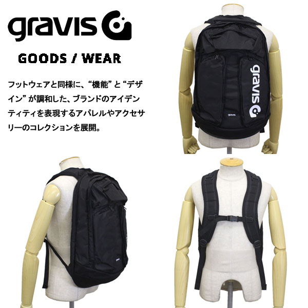正規取扱店 gravis (グラビス) 09803 METRO メトロ バックパック
