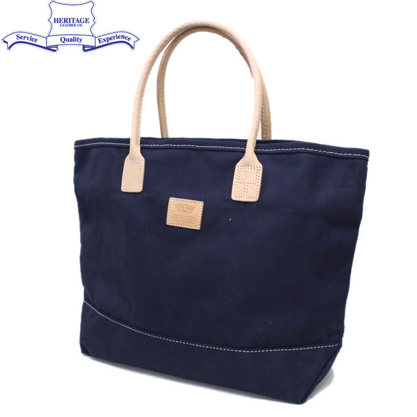 正規取扱店 HERITAGE LEATHER CO.(ヘリテージレザー) NO.7717 Tote Bag(トートバッグ) Navy/Navy HL019