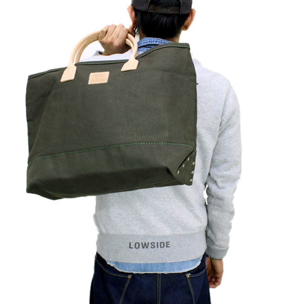 正規取扱店 HERITAGE LEATHER CO.(ヘリテージレザー) NO.7717 Tote Bag(トートバッグ) Olive/Olive HL021