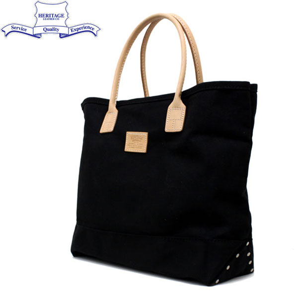 正規取扱店 HERITAGE LEATHER CO.(ヘリテージレザー) NO.7717 Tote Bag(トートバッグ) Black/Black HL022