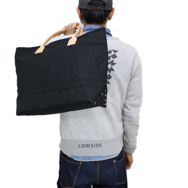 正規取扱店 HERITAGE LEAHER CO.(ヘリテージレザー) NO.7717 Tote Bag(トートバッグ) Black/Black HL022