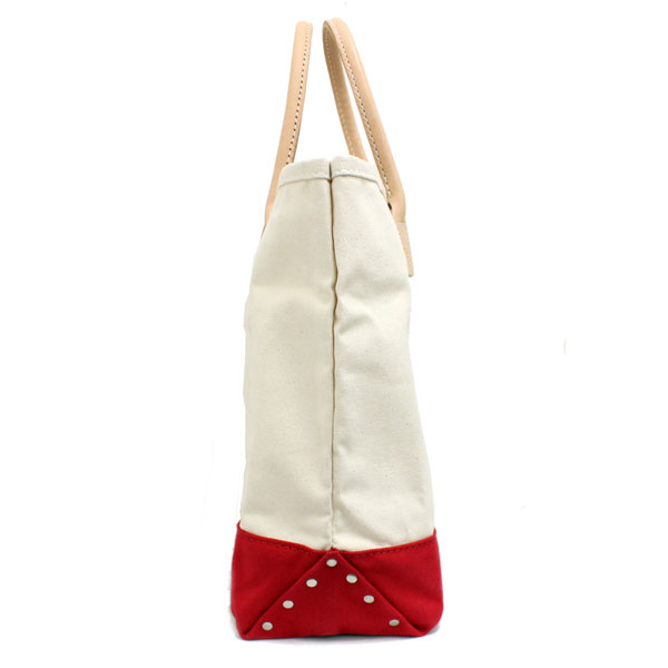 正規取扱店 HERITAGE LEATHER CO.(ヘリテージレザー) NO.7717 Tote Bag(トートバッグ) Natural/Red HL030