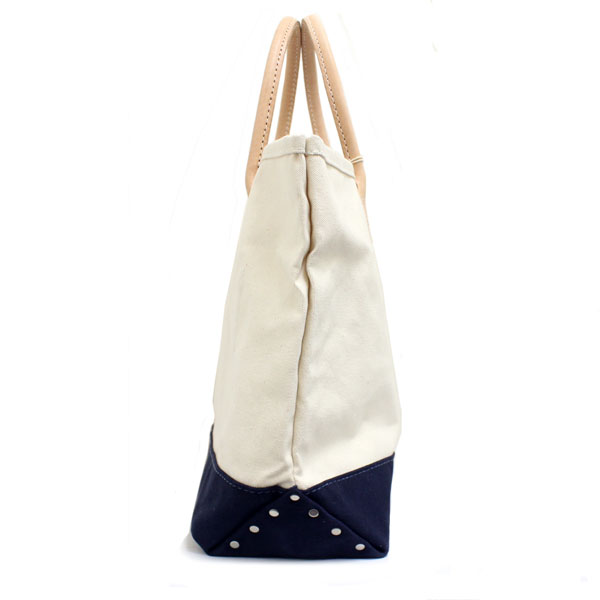 正規取扱店 HERITAGE LEATHER CO.(ヘリテージレザー) NO.7717 Tote Bag(トートバッグ) Natural/Navy HL031