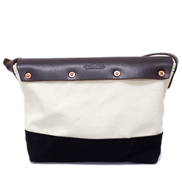 正規取扱店 HERITAGE LEATHER CO.(ヘリテージレザー) NO.8036 Mini Shoulder Bag(ミニショルダーバッグ) Natural/Black HL048