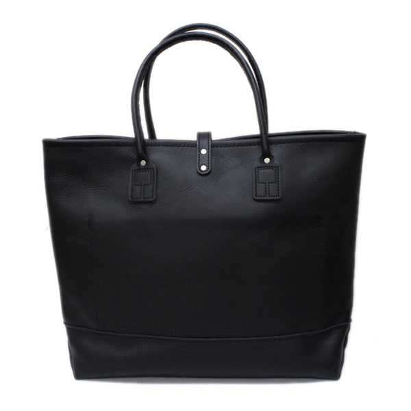 正規取扱店 HERITAGE LEATHER CO.(ヘリテージレザー) NO.7955ST Mocassin Leather Tote Bag(レザートートバッグ) Black/Black HL053
