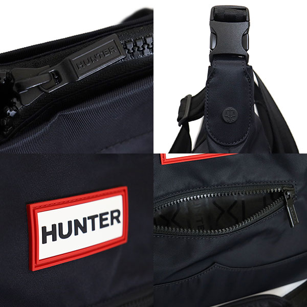 ハンター バッグ メンズ レディース UBS1201KBM 新作 送料無料 NYLON TOPCLIP TOTE MIDI HUNTER 正規取扱店 HUNTER (ハンター) UBS1201KBM NYLON TOPCLIP TOTE MIDI
