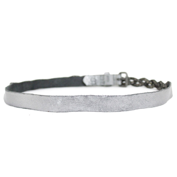 正規取扱HTC EURO(ユーロ) CROSS EASY METAL BELT(スタッズベルト) GUN METAL HE027