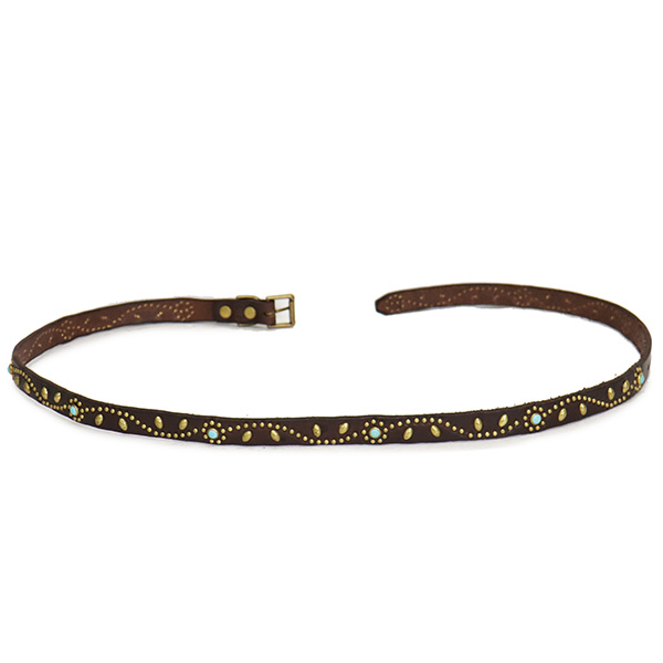 HTC(Hollywood Trading Company) Belt #SN-32 Turquoise 0.75