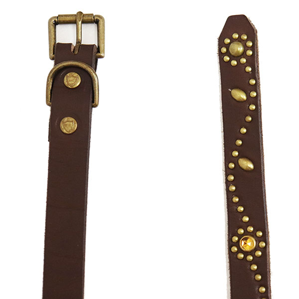 htc ベルト　イエロースタッズ 正規取扱店 HTC(Hollywood Trading Company) Belt End Only #SN