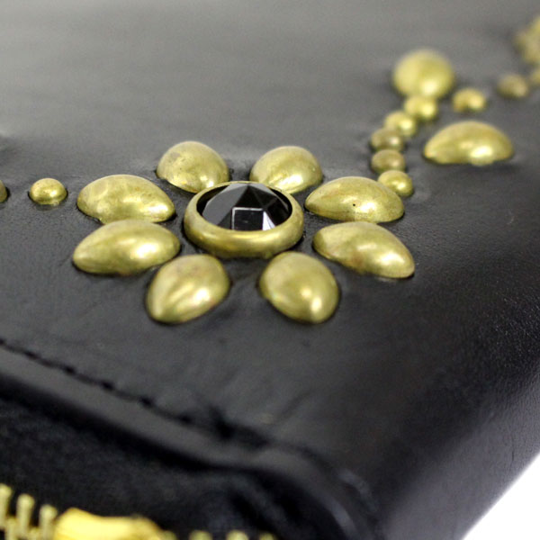 HTCミドルウォレット HTC エイチティーシー Medium Wallet ミディアムウォレット フラワー