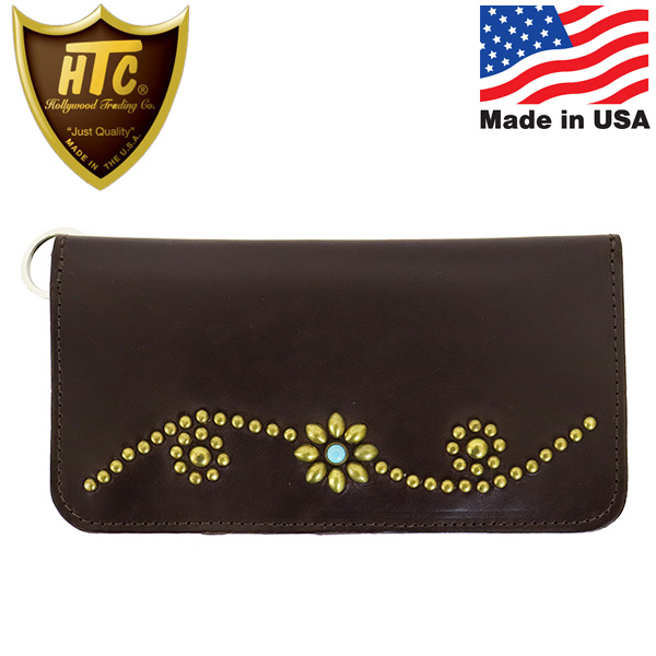 HTC Hollywood Trading Co. ブラウン　レザー　長財布 正規取扱店 HTC(Hollywood Trading Company) T-1 Wallet #25