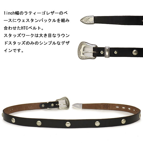 正規取扱店 HTC(Hollywood Trading Company) Belt #Western