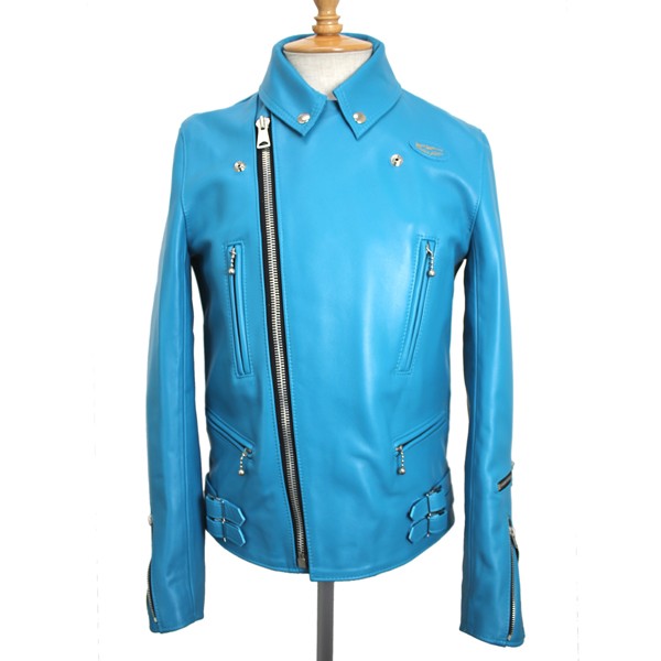 正規取扱店Lewis Leather(ルイスレザー) No.391T LIGHTNING TIGHT FIT(ライトニング タイトフィット) TURQUOISE ターコイズ