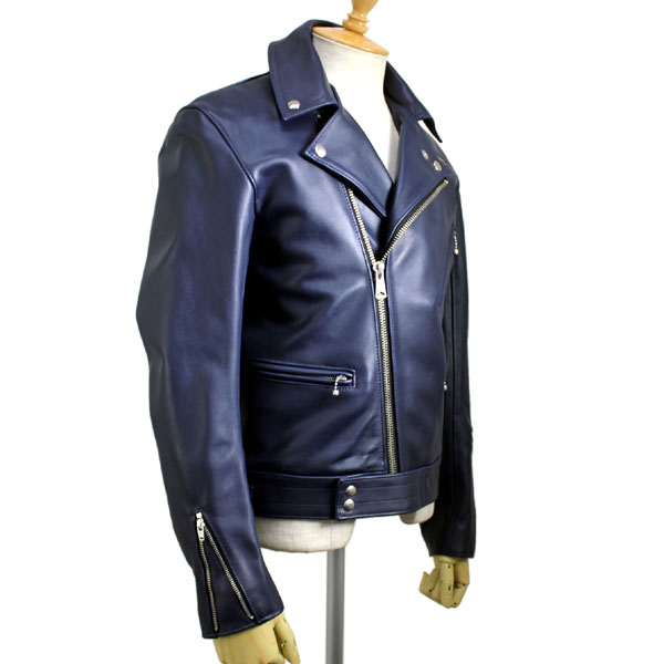 正規取扱店Lewis Leathers(ルイスレザー)　No.441　CYCLONE(サイクロン)　ダークブルー