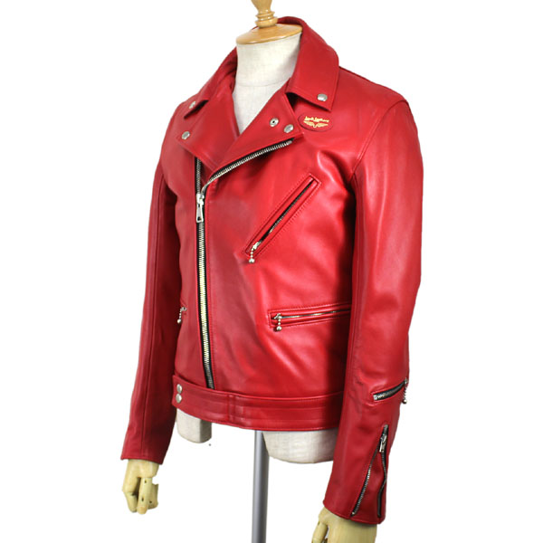 正規取扱店Lewis Leathers(ルイスレザー)　No.441　CYCLONE(サイクロン)　RED レッド