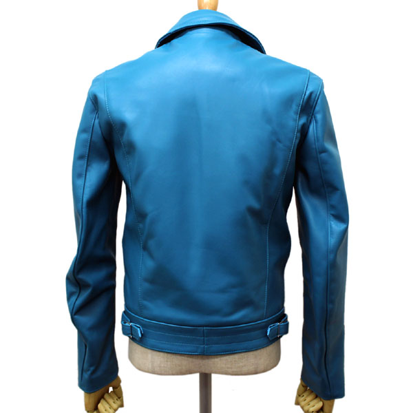 正規取扱店Lewis Leathers(ルイスレザーズ)　No.441　CYCLONE(サイクロン)　Turquoise ターコイズ