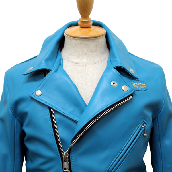 正規取扱店Lewis Leathers(ルイスレザーズ)　No.441　CYCLONE(サイクロン)　Turquoise ターコイズ