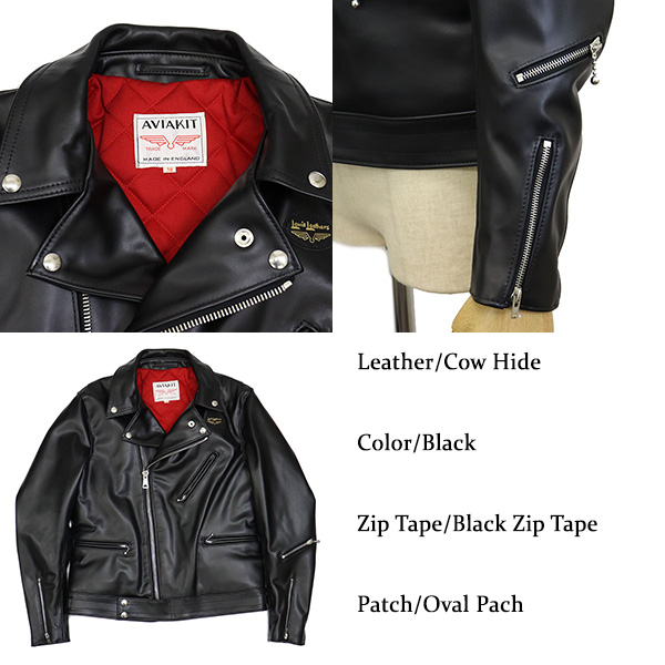 正規取扱店 Lewis Leathers(ルイスレザーズ) No.441S CYCLONE COWHIIDE