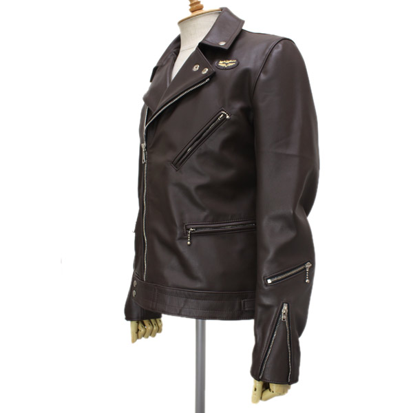正規取扱店 Lewis Leathers(ルイスレザー) No.441T CYCLONE TIGHT FIT(サイクロン タイトフィット) BROWN ブラウン