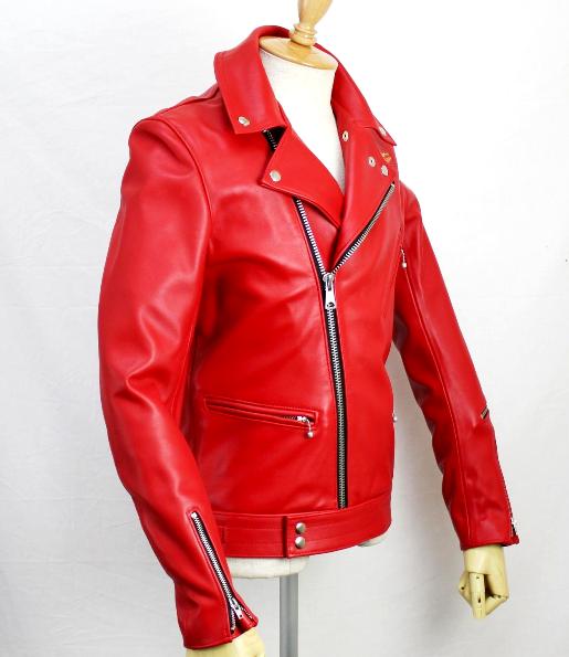 正規取扱店Lewis Leathers(ルイスレザーズ)　No.441T　CYCLONE TIGHT FIT(サイクロン タイトフィット)　RED レッド