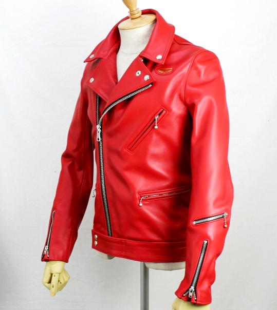 正規取扱店Lewis Leathers(ルイスレザーズ)　No.441T　CYCLONE TIGHT FIT(サイクロン タイトフィット)　RED レッド