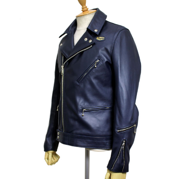 正規取扱店 Lewis Leathers(ルイスレザー)No.441T サイクロンタイトフィット ダークブルー