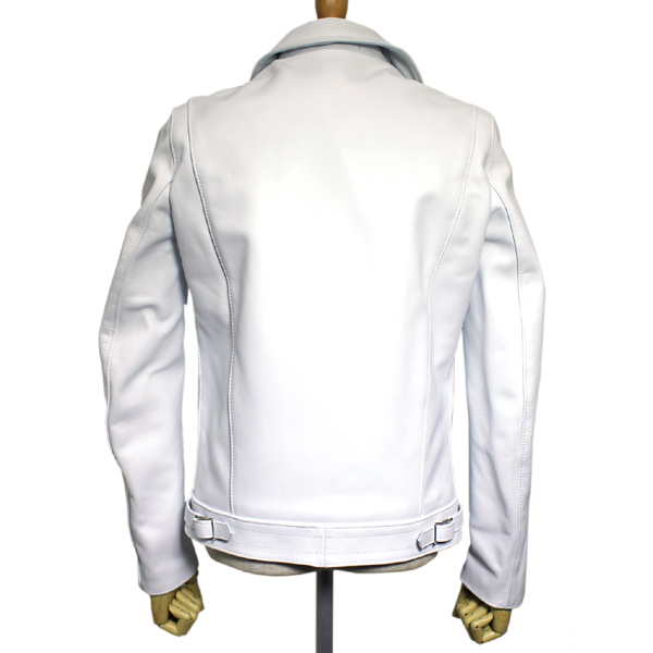 正規取扱店 Lewis Leathers(ルイスレザーズ)　No.441T　CYCLONE TIGHT FIT(サイクロン タイトフィット)　WHITE ホワイト