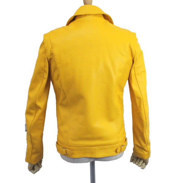 正規取扱店 Lewis Leathers(ルイスレザーズ)　No.441T　CYCLONE TIGHT FIT(サイクロン タイトフィット) YELLOW イエロー