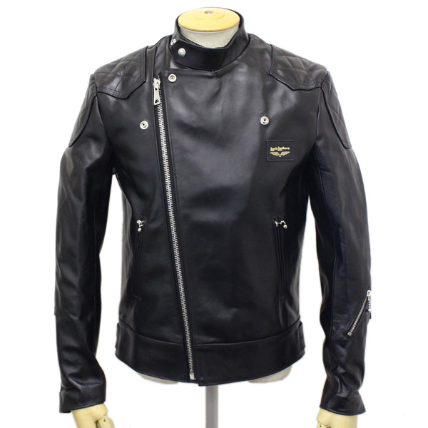 Lewis Leathers (ルイスレザー) No.445 SUPER MONZA HORSEHIDE (スーパーモンザ ホースハイド) ブラックレザー