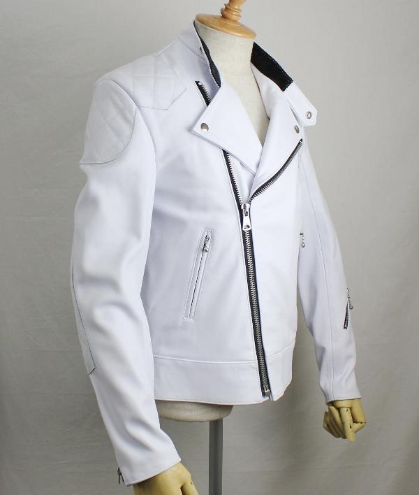 正規取扱店Lewis Leather(ルイスレザー)　No.445　SUPER MONZA(スーパーモンザ)　WHITE ホワイト