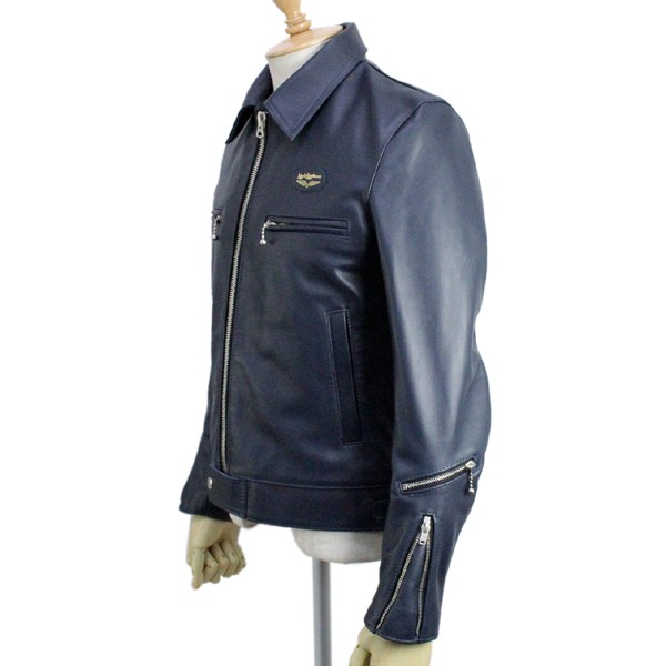 超希少　Lewis Leathers ルイスレザー　ドミネーター　ネイビー　34 Lewis Leathers ルイスレザー DOMINATOR ドミネーター シープ