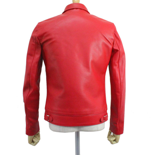 正規取扱店Lewis Leather(ルイスレザー) No.551T DOMINATOR TIGHT FIT(ドミネータータイトフィット) RED レッド