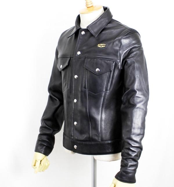正規取扱店 Lewis Leather(ルイスレザー)　No.988　WESTERN JACKET ウエスタンジャケット　BLACK ブラック