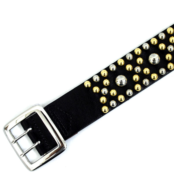 正規取扱店 Lewis Leathers(ルイスレザー) STUDS BELT(スタッズベルト) Type-D