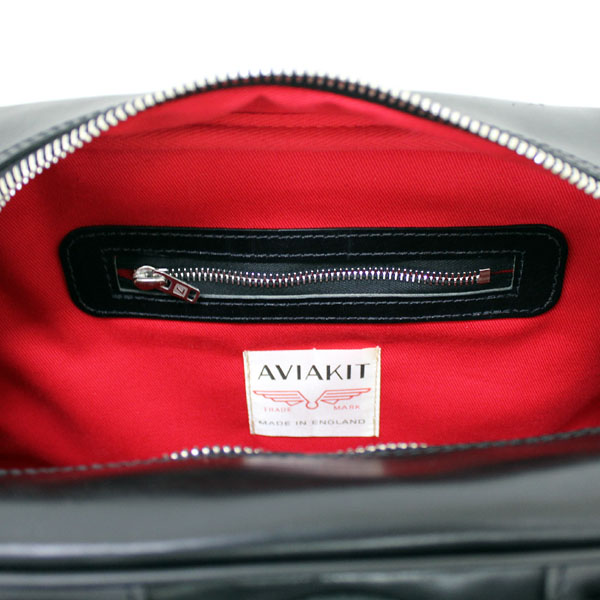 正規取扱店 Lewis Leathers(ルイスレザー) LEATHER BOSTON BAG(レザーボストンバッグ) BLACK ブラック