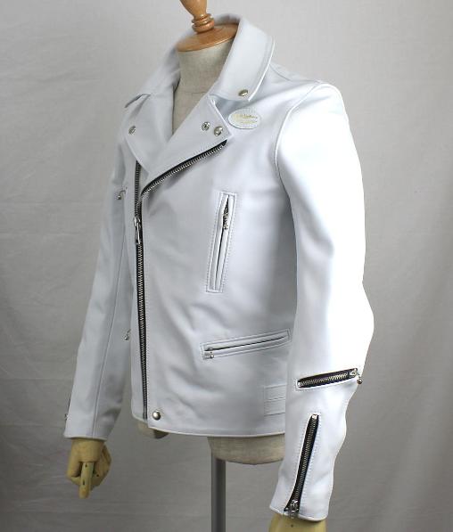 正規取扱店Lewis Leathers(ルイスレザー)　No.402T　LIGHTNING TIGHT FIT(ライトニング タイトフィット)　WHITE ホワイト