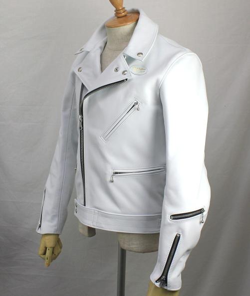 正規取扱店Lewis Leathers(ルイスレザー)　No.441　CYCLONE(サイクロン)　WHITE ホワイト